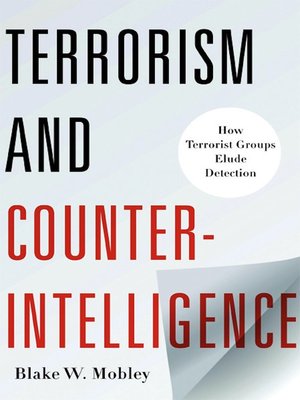 cover image of Terrorism and Counterintelligence